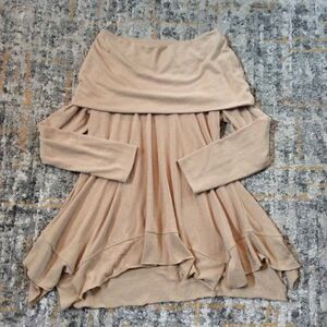 SOFT SURROUNDINGS OFF SHOULDER KNIT TOP! EUC! PM